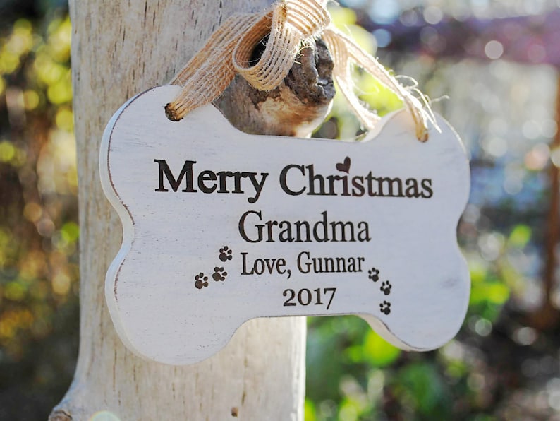 Dog Grandma Ornament Dog Grandparent Gift Dog Grandpa Gift Etsy