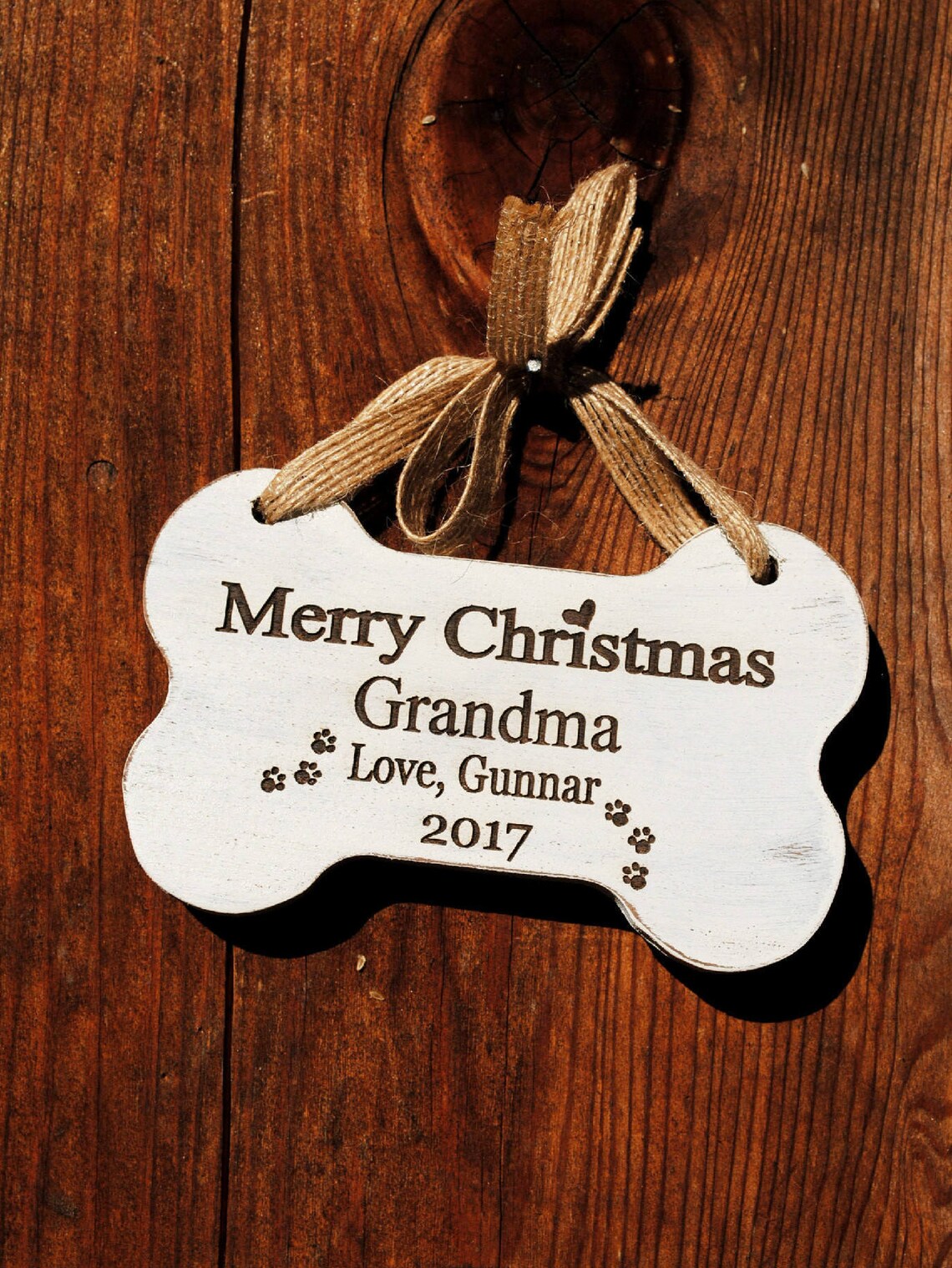 Dog Grandma Ornament Dog Grandparent Gift Dog Grandpa Gift Etsy