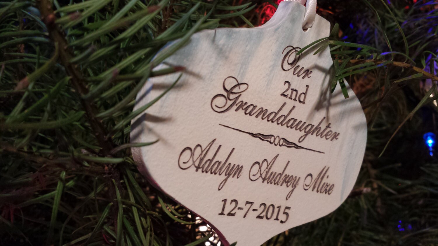 Grandson First Christmas Ornament Our 1st Grandson Etsy Denmark