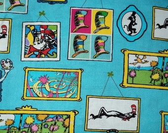 Robert Kaufman Fabrics Dr. Seuss Express Yourself Works of Art 100% Premium Quilt Cotton