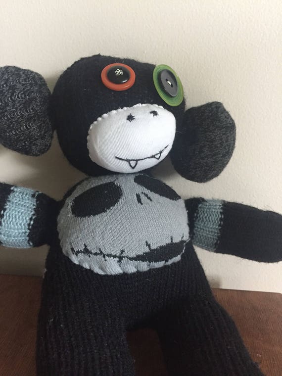 creepy sock monkey