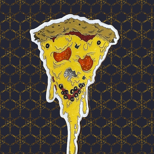 PizzaFace! - Vinyl Sticker