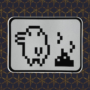 Poo! - Vinyl Sticker - Tamagotchi Inspired