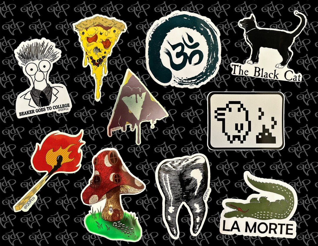 5 Sticker Bundle! - Etsy