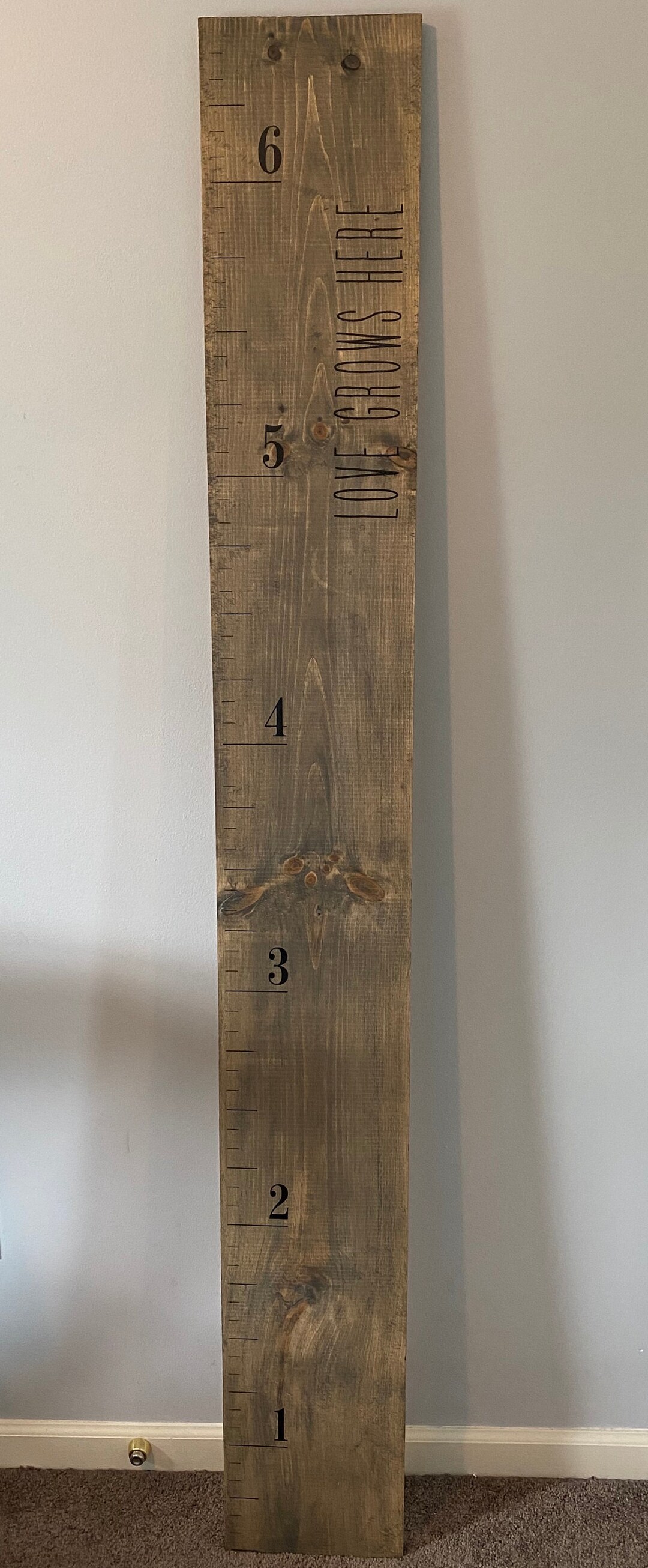 For Local Pickup Only Growth Chart Baby Shower Gift Height Chart ...