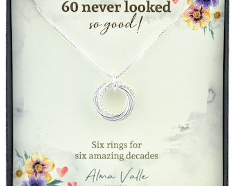 60th Birthday gift for women, 60th Birthday for mom, 60th Birthday gift for her, 60th Birthday gift ideas, Gift wrapped birthday milestone
