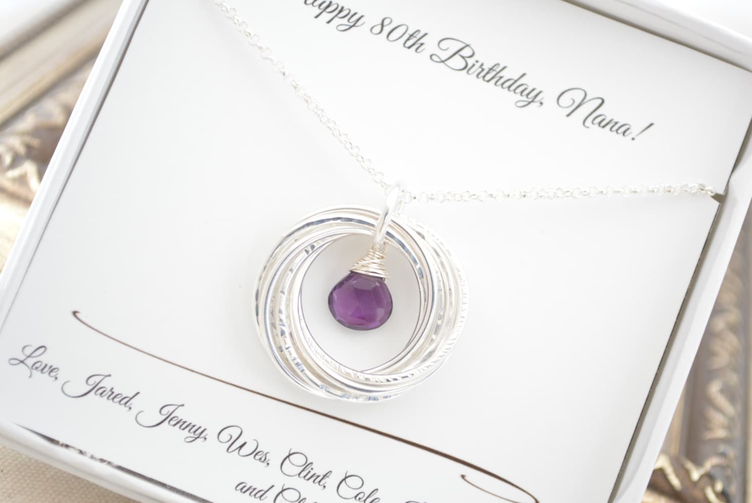 Jared birthstone sale necklace for mom