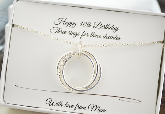 30th Birthday For Her, 30th Birthday Gift For Daughter, Milestone Gift