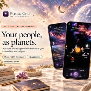 Private Digital Journal App for Memories, Photos, Voice Notes & Time Capsules