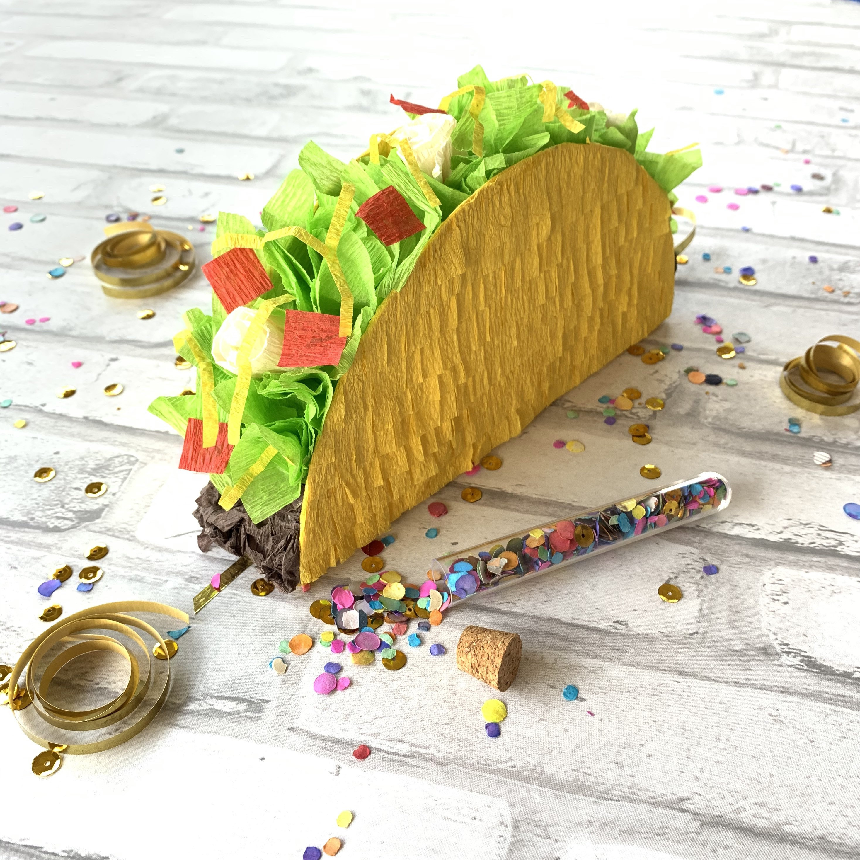 Mini taco piñata Etsy