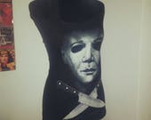 Michael Myers - Halloween - Horror - Ladies handmade halter top - available in many sizes