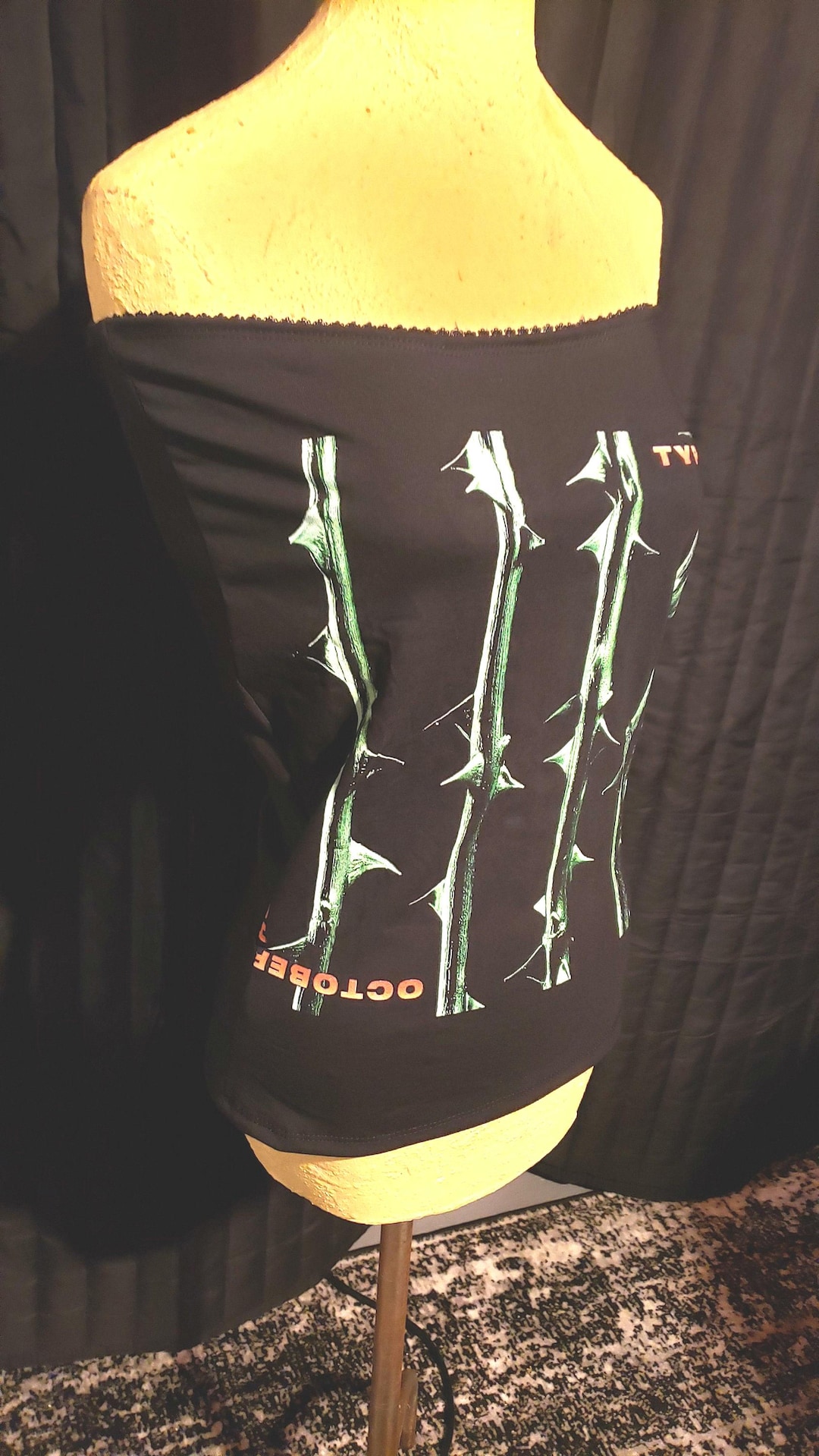 Type O Negative October Rust Ladies Handmade Heavy Metal Band Shirt ...
