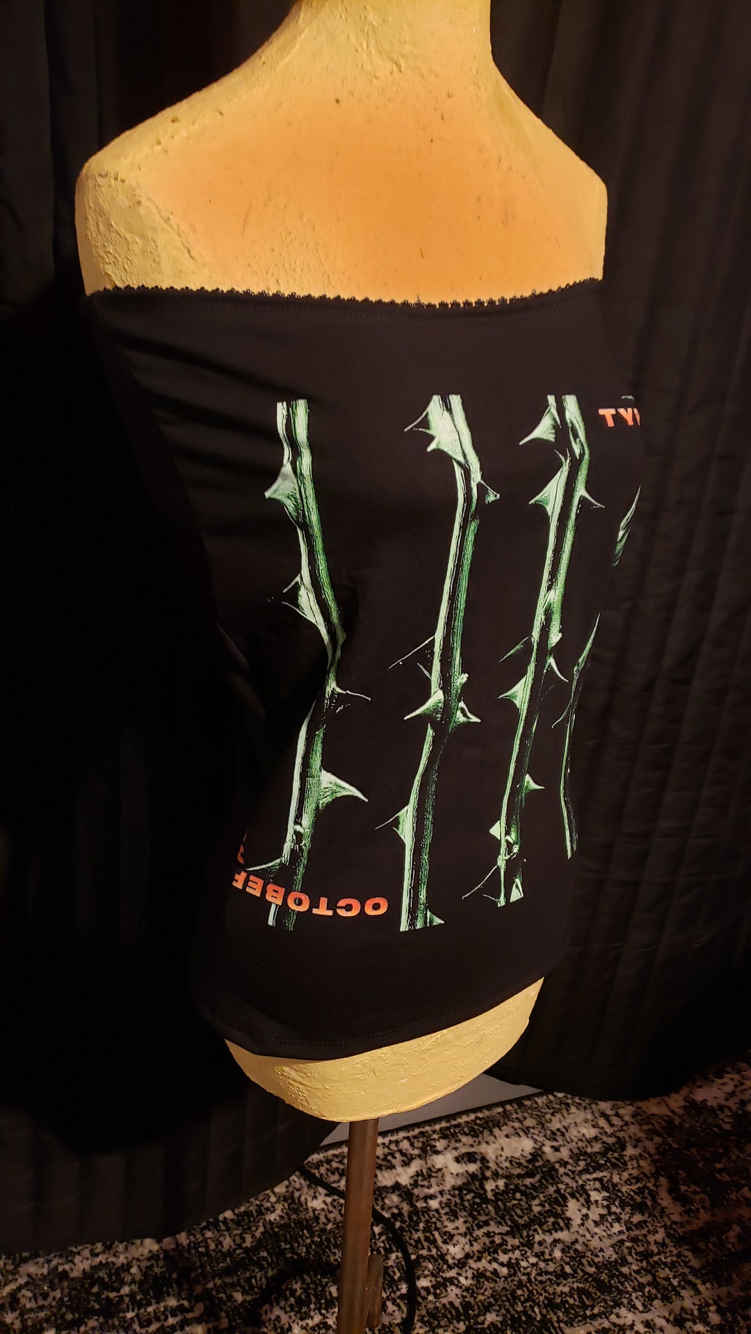 Type O Negative October Rust Ladies Handmade Heavy Metal Band Shirt ...