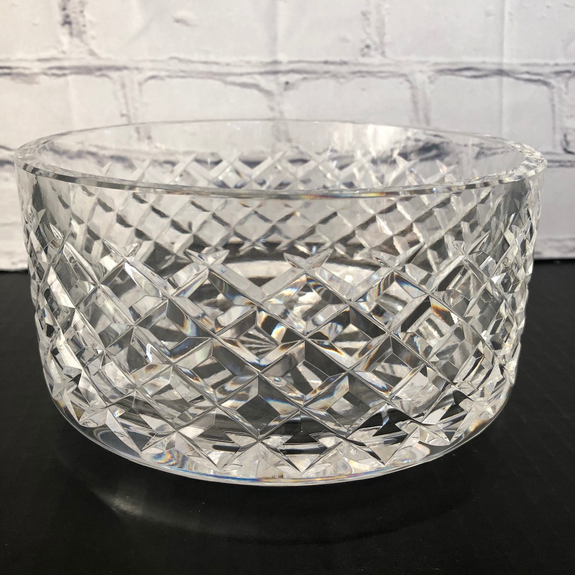 Waterford Alana Pattern Crystal Bowl Etsy