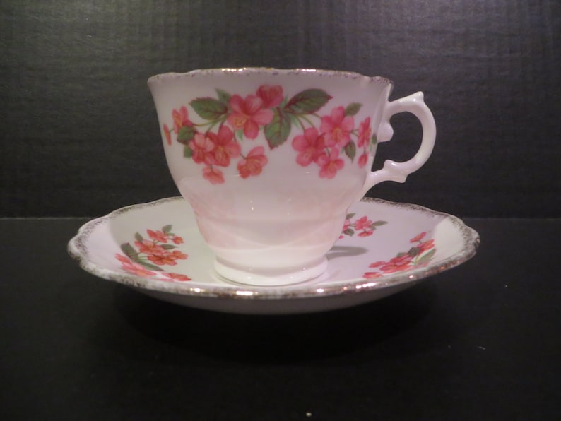 Royal Malvern English Bone China Made in England Tea Cup and Saucer