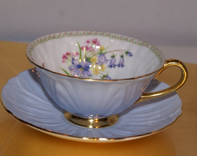 Lovely Shelley Oleander Fine Bone China Cup and Saucer Etsy