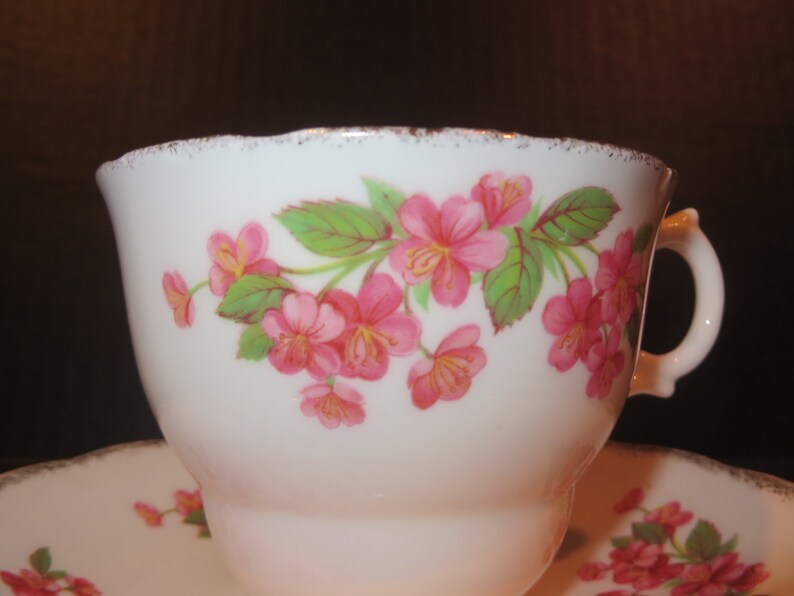 Royal Malvern English Bone China Made in England Tea Cup and Saucer