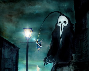 Köder - 8x10, 11x14 oder 17x22 Poster - Fantasy Horror Wandkunst