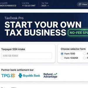 TaxDesk ​​Pro | App voor belastingaangifte en klantbeheer