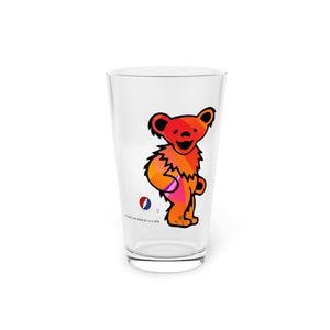 Grateful Dead Dancing Bear Pint Glas Design 3 - Rocking the Cradle cirka 1978
