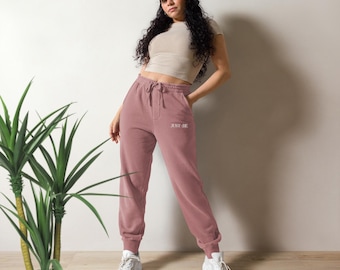 Unisex pigment-dyed sweatpants