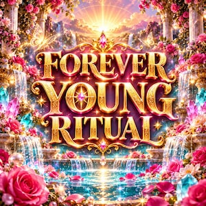 STAY YOUNG SPELL - Forever Youthfulness Ritual - Eternal Life Spell - Immortality Ritual - Anti Aging Spell - Divine Beauty Activation