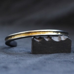 Titanium cuff bracelet, handmade 6 x 6mm Square solid anodized grade 2 Titanium bracelet, titanium jewelry, men and women titanium bangle