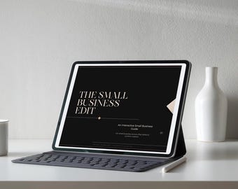 Small Business Edit Guide | Etsy Seller & Creator Planner (Digital Download)