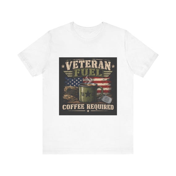 Veteran Fuel Coffee Required Tee | American Flag, Military Mug