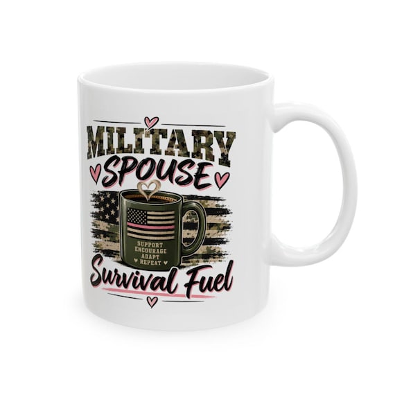 Military Spouse Survivor Mug | Ceramic Coffee Cup