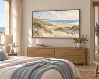 Erbe silenziose delle dune – Paesaggio artistico per la TV, 4K 16:9 e download digitale A3
