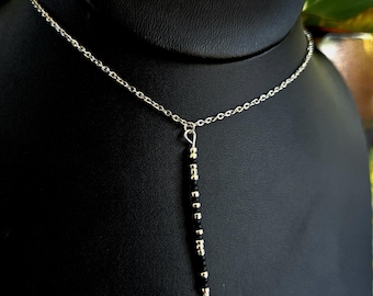 Morse Code F*ck Tr*mp Resistance Activist Subliminal Minimalist Necklace