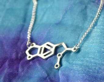 Biolojewelry - MDMA Molecule Necklace