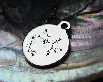 Biolojewerly - Sagittarius  Constellation Stainless Steel Necklace