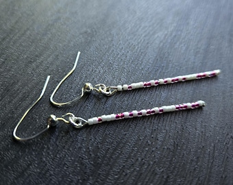 Morse Code F*ck Tr*mp Resistance Activist Subliminal Minimalist Earrings