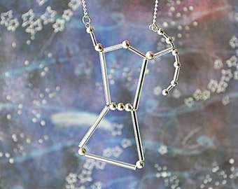 Biolojewerly - Orion Constellation Necklace - Science Astronomy Astrology