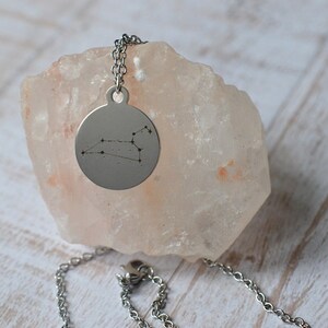 Biolojewerly - Leo Constellation Stainless Steel Necklace