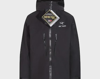 Arcteryx Alpha SV Jacket Unisex – Vintage Old Waterproof  Windproof Hooded Outdoor Hiking Shell Mountain Lightweight