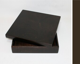 10 inch wooden box