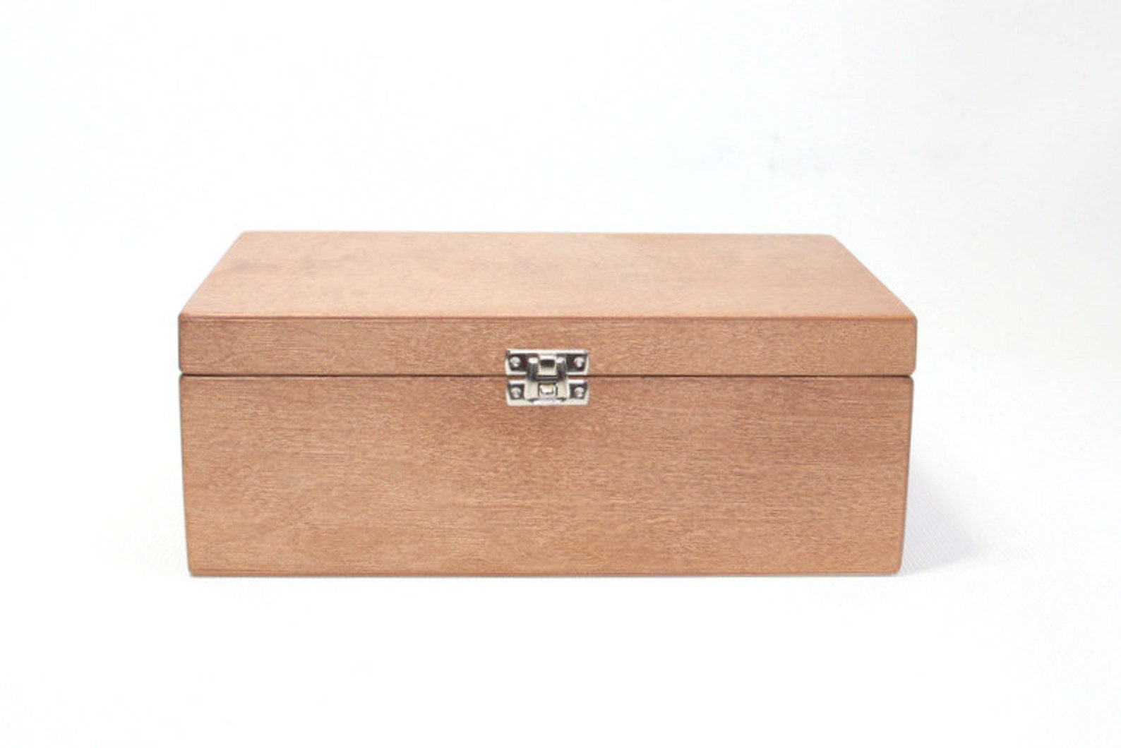 Light Brown Wooden Box / Wooden Box / Gift Box / Storage Box Etsy