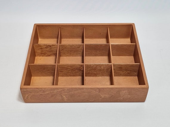 Display Box / 12 Open Compartments Box / No Lid Box / Collection