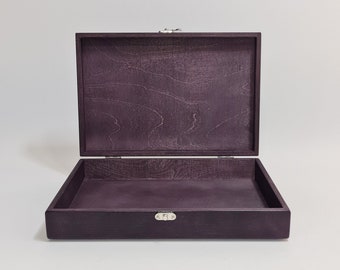 Small Wooden Box / Small Gift Box / Keepsake Box / Ash Wood Box 2.75 X 2.75  X 2.95 Inch 
