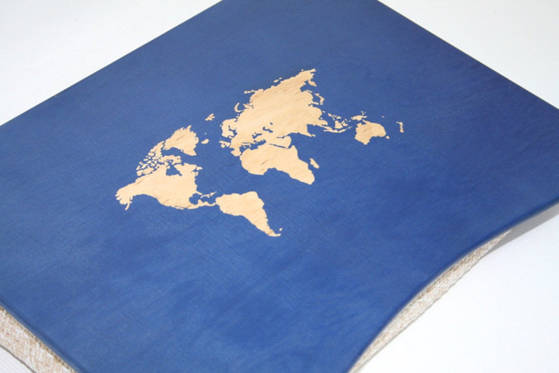 Laptop Stand World Map / Ipad Table / Wooden Laptop Bed Tray / | Etsy