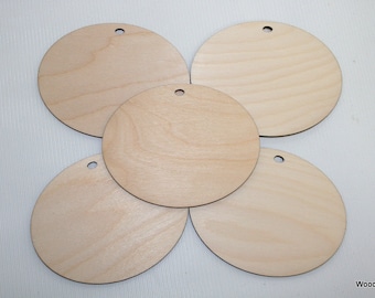 Medaglie di legno (set di 5 blank)