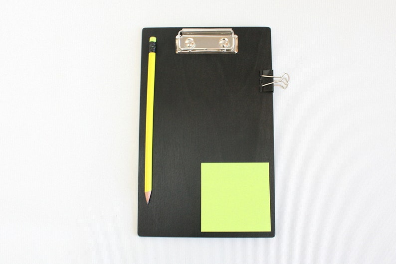 Black Wooden Clipboard 8 5 X 11 Inch A5 A4 Courier Gift Plywood Personalization Option