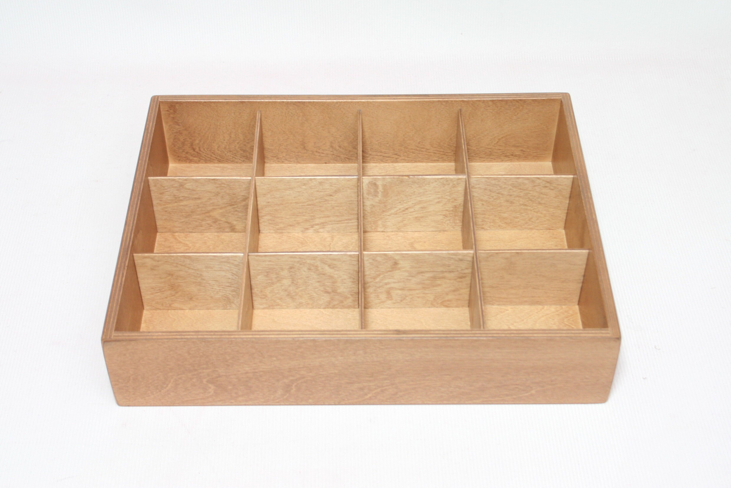 Display Box / 12 Open Compartments Box / No Lid Box / Etsy