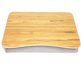 Wooden Laptop Bed Tray / Olive Prima Khaki