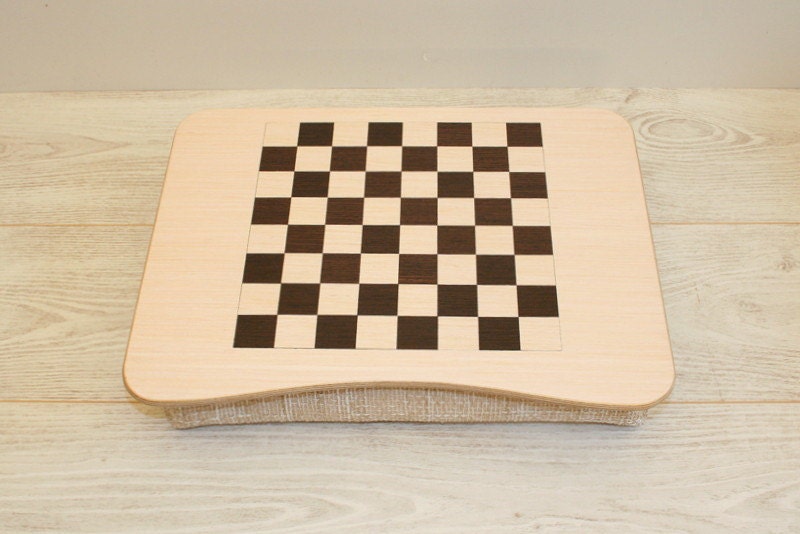 Wood Laptop Bed Tray / Chess Board / Checkers Table / iPad | Etsy