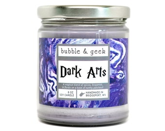 Dark Arts Scented Soy Candle Jar