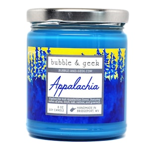 Appalachia Scented Soy Candle Jar